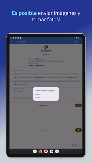 SERPAGUA APP Screenshot 3