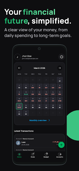 MyFuturePlan: Money Manager Screenshot 0