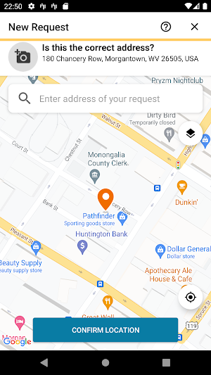 Morgantown 311 Screenshot 1