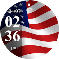 Animated Flag – USA Time