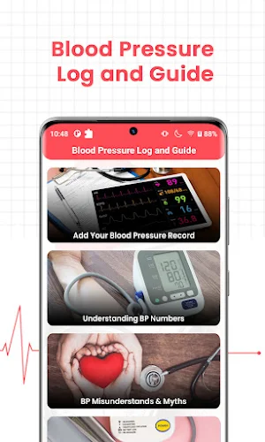 Blood Pressure Log and Guide Screenshot 3
