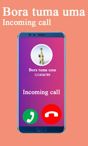 Bora Toma Uma fake call Screenshot 1