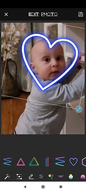 Neon Effects Photo Editor Screenshot 0