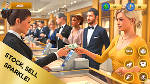 Gold Jewelry shop simulator 3D Screenshot 2
