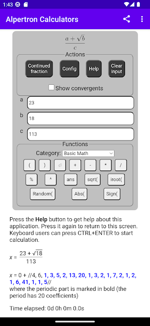 Alpertron Calculators Screenshot 3