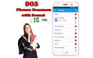 Learn Swedish Free Offline Screenshot 1