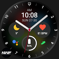 Nighty Hybrid 02 - watch face