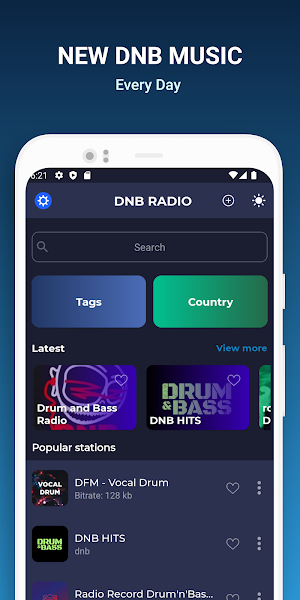 DNB Radio: Drum and Bass Music Screenshot 2