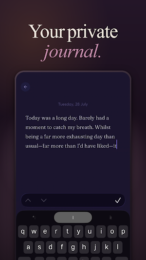 tess – Journal·Connect·Bloom Screenshot 1