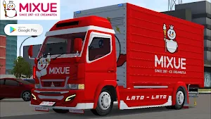 Mod Bussid Mobil Mixue Screenshot 0