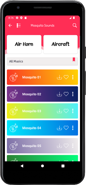 Mosquito Sounds Screenshot 1