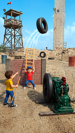Tire Launcher Hit – Viral Jump Screenshot 2