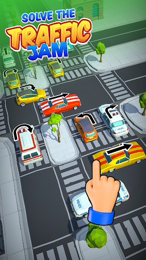 Traffic 3D Car Parking Jam Screenshot 1