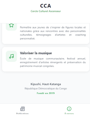 Cercle Culturel Ascenseur Screenshot 2