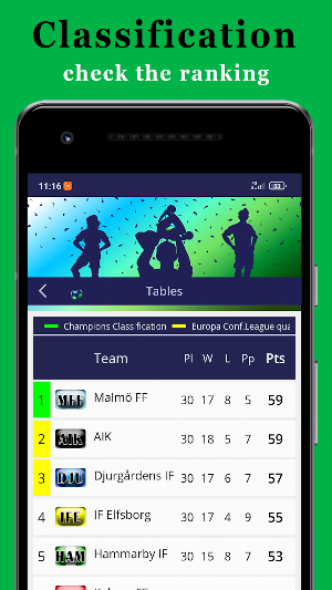 Info Allsvenskan Screenshot 1