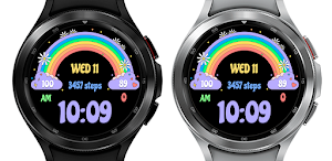 AZ245 Rainbow Digital Watch Screenshot 2