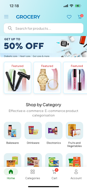 Grocery Screenshot 0