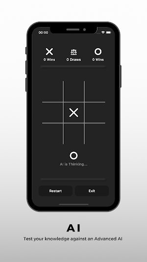 TicTacToe with AI Integration Screenshot 1