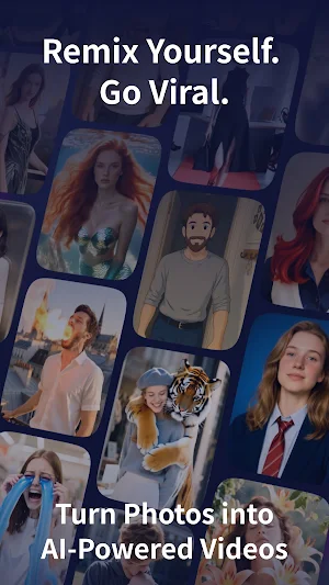 AI Loop: Effects & Face Swap Screenshot 0