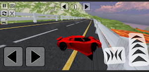 car vs lava crash simulator Screenshot 0