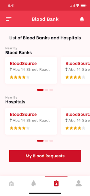 Blood Bank Hospital Screenshot 1