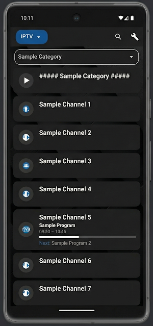 MagCaster IPTV Screenshot 0