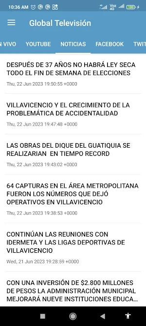 Global Televisión Screenshot 0