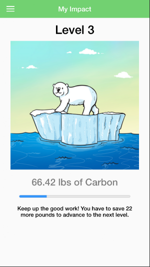 MyEarth - Track carbon savings Screenshot 2
