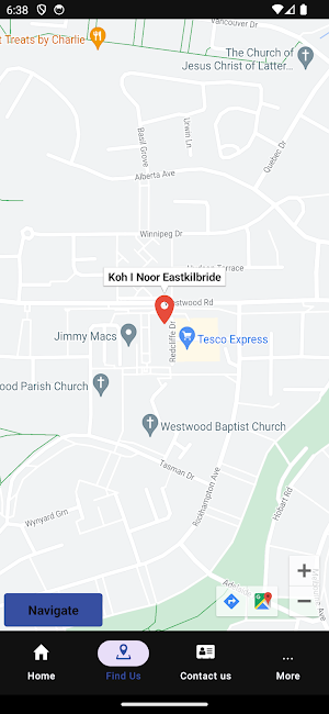 Koh I Noor Kebabish screenshot 2