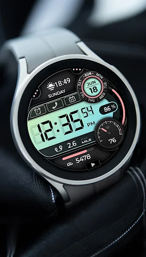 Smart Digital Watch Face Screenshot 1