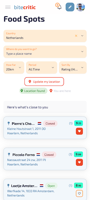 BiteCritic Screenshot 1