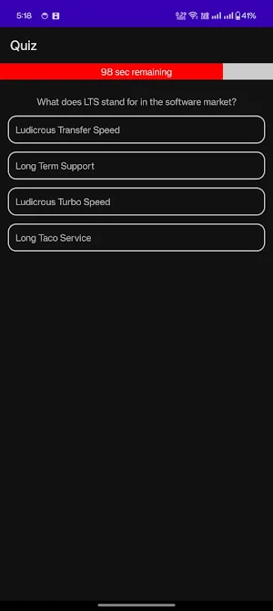 Quiz Screenshot 2