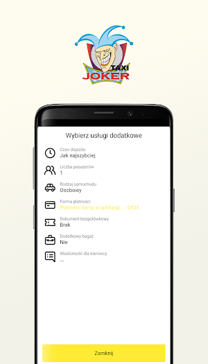 Joker Taxi Gorzów Screenshot 3