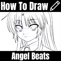 Angel Beats Anime How To Draw