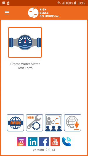 HSS-APP Water Meter Test Kit Screenshot 0