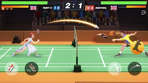 Badminton Blitz - Free PVP Online Sports Game Screenshot 2