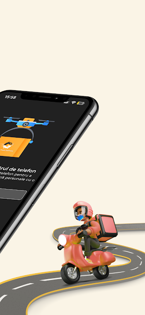 Great Food Courier Screenshot 1