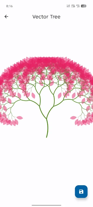 VectorTree - Fractal Creator Screenshot 1