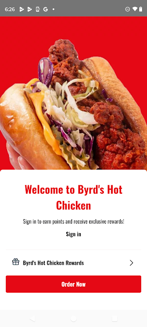 Byrd's Hot Chicken Screenshot 0