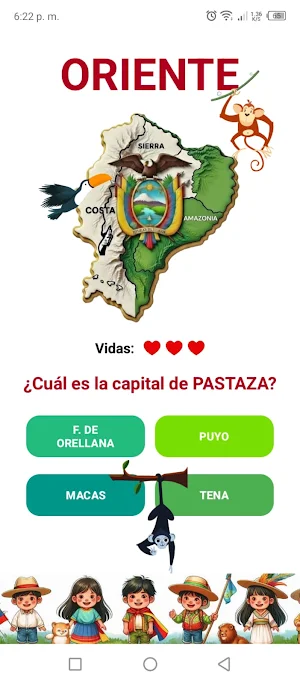 Ecuador Quiz: Provincias Screenshot 1