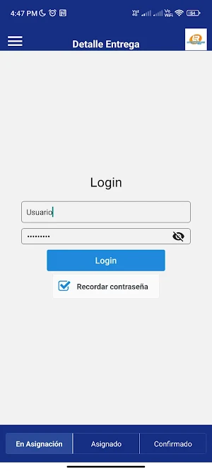 App Conductores Screenshot 0