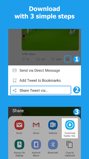 Download Twitter Videos - Twitter video downloader Screenshot 2