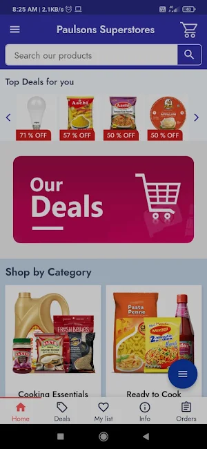 Paulsons Superstores Screenshot 0