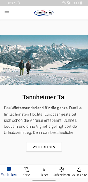 Urlaub im Tannheimer Tal Screenshot 0