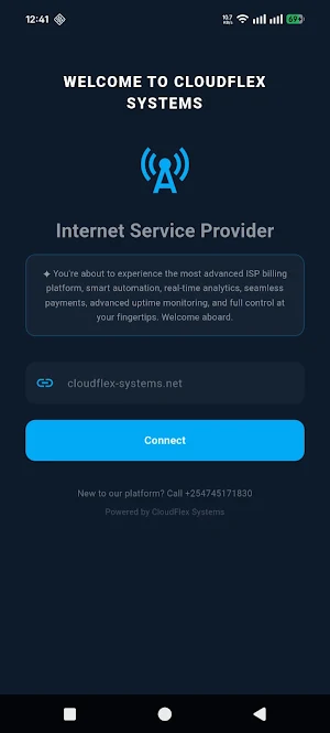CloudFlex ISP Manager Screenshot 0