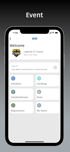 Legends FC Tournaments Screenshot 1