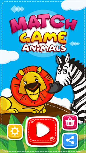 Match Game - Animals Screenshot 0