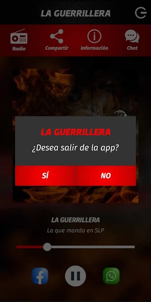 La Guerrillera Radio Screenshot 1