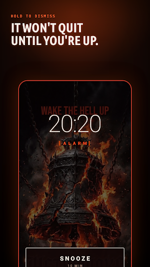 MetalWake — Metal Alarm Clock Screenshot 0