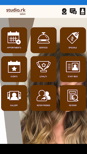 Studio RK Salon Screenshot 0
